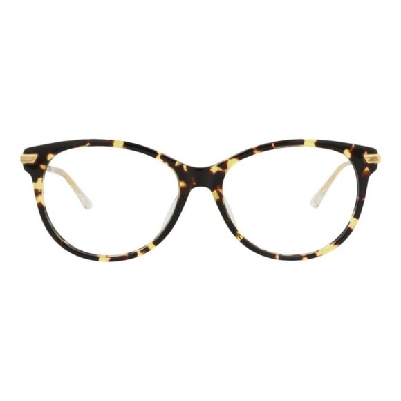 Bottega Veneta Womens Round/Oval Havana Gold Transparent Fashion Designer - Picture 2 of 4